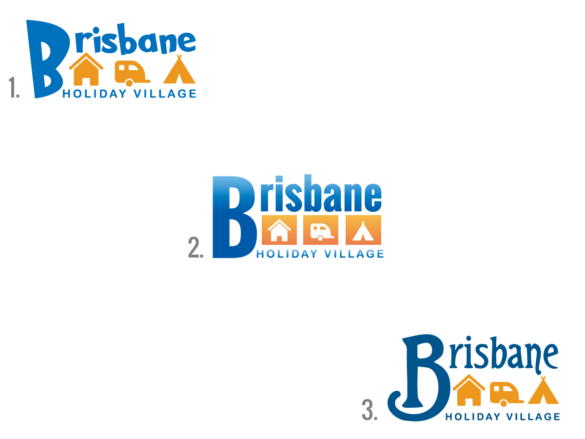 Logo-Design von Kristijan Trajchev für Brisbane Holiday Village | Design #11350846