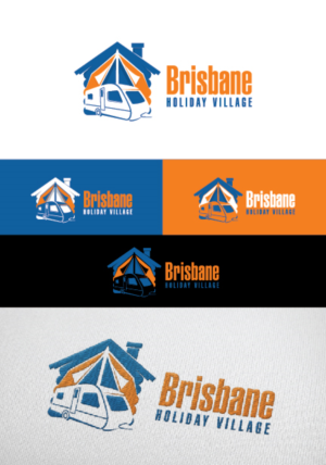 Diseño de Logo por debdesign para Brisbane Holiday Village | Diseño: #11279671