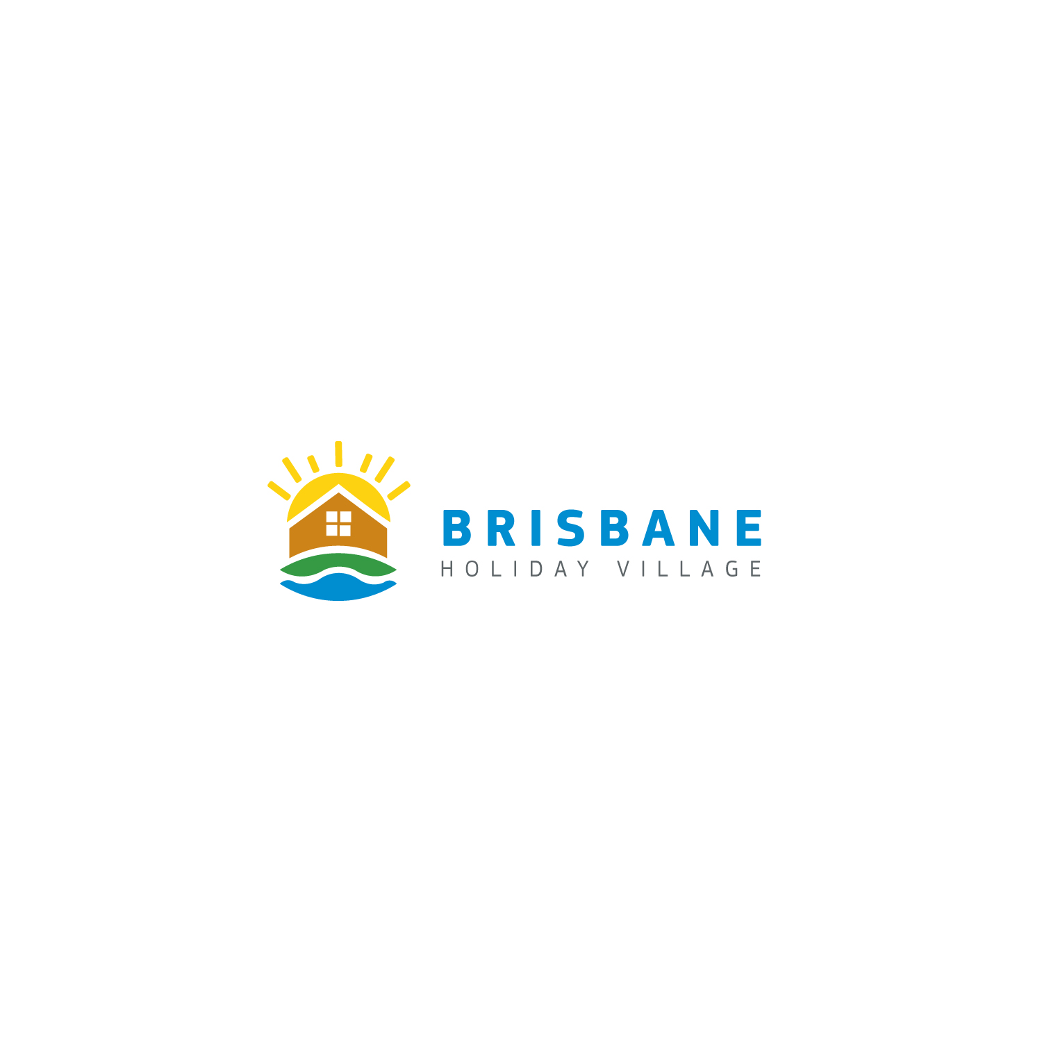 Logo-Design von Siltan für Brisbane Holiday Village | Design #11227370