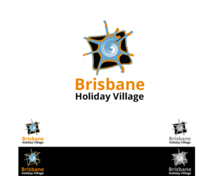 Logo-Design von R O N I E für Brisbane Holiday Village | Design: #11311230