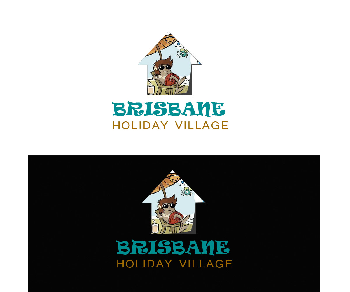 Logo-Design von R O N I E für Brisbane Holiday Village | Design #11312972