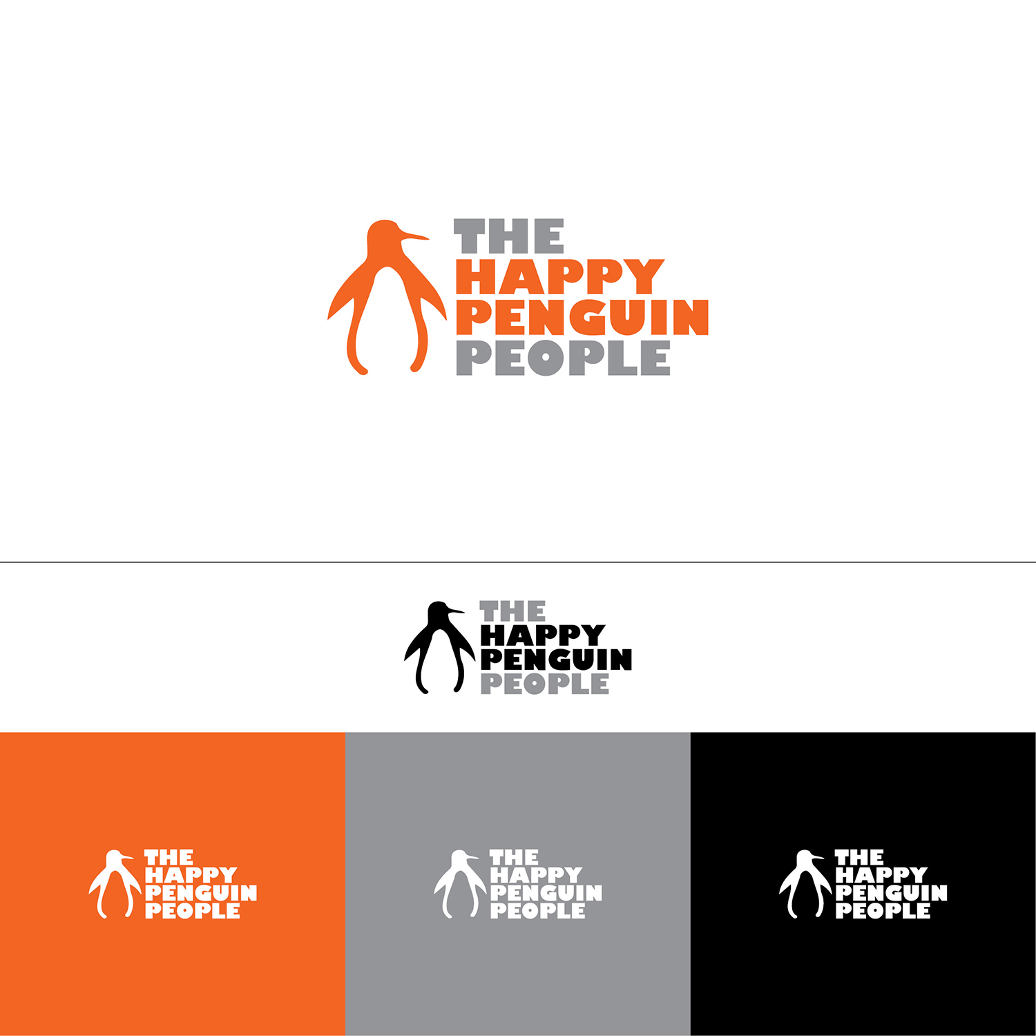 Logo Design by Awash for The Happy Penguin People | Design #11248693