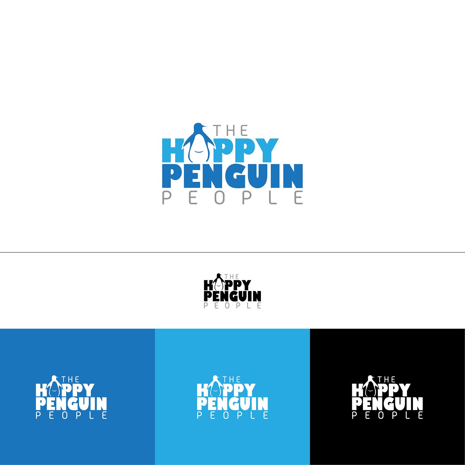 Logo Design by Awash for The Happy Penguin People | Design #11248695