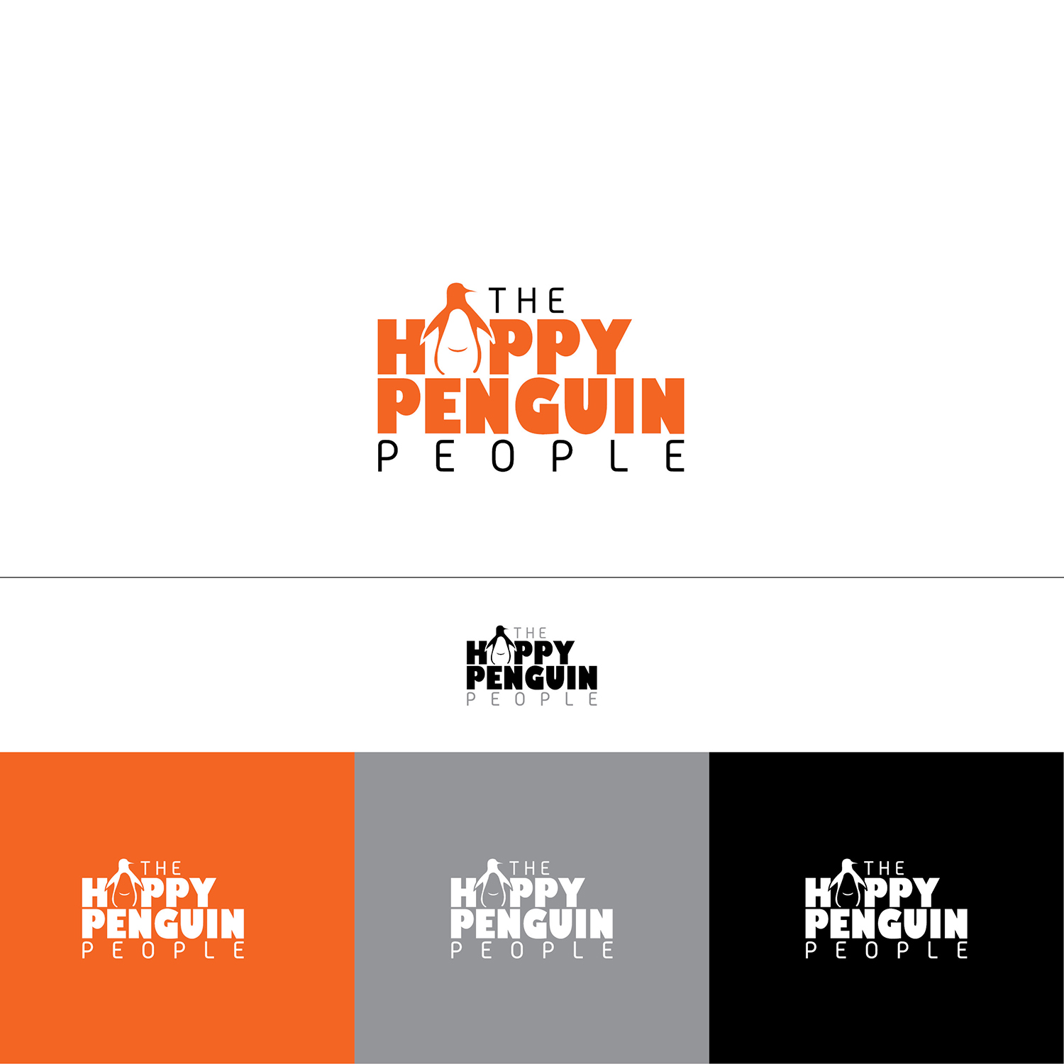 Logo Design by Awash for The Happy Penguin People | Design #11248697