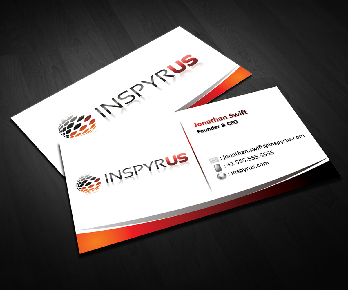 Design de Carte de Visite par NairoV pour Inspyrus, Inc. | Design #2306828