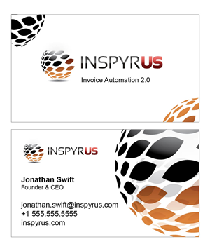 Business Card Design by Froi40 for Inspyrus, Inc. | Design #2309296