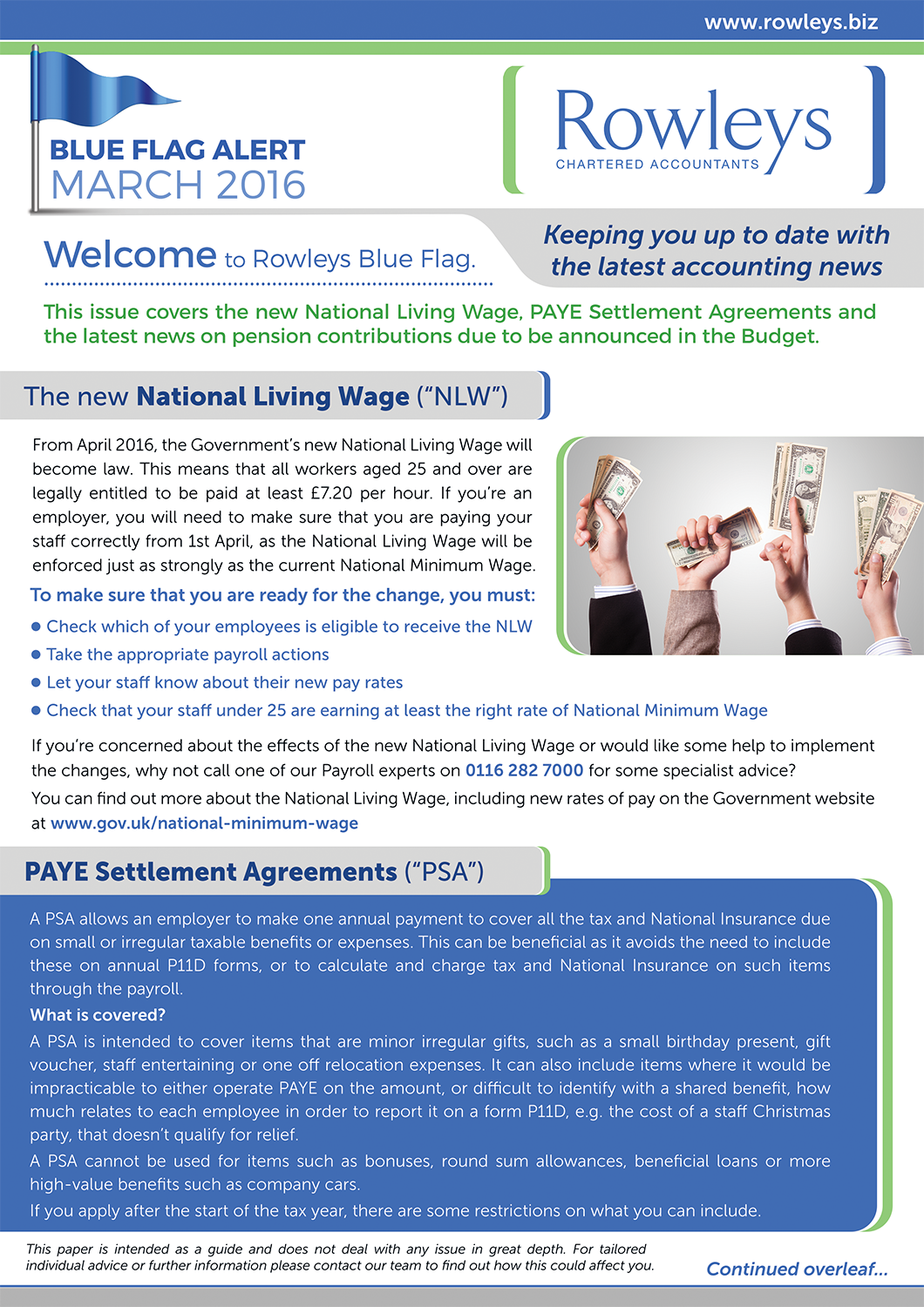 Flyer Design by Akshar Shailesh for The Rowleys Partnership Limited | Design #11233679