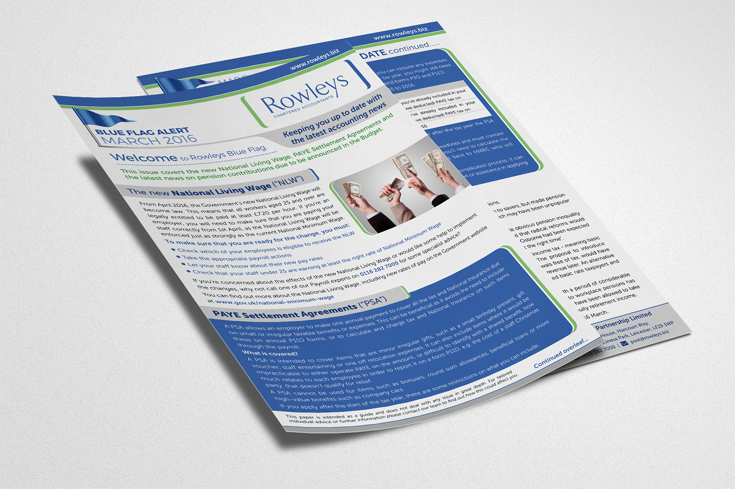 Flyer Design by Akshar Shailesh for The Rowleys Partnership Limited | Design #11233720