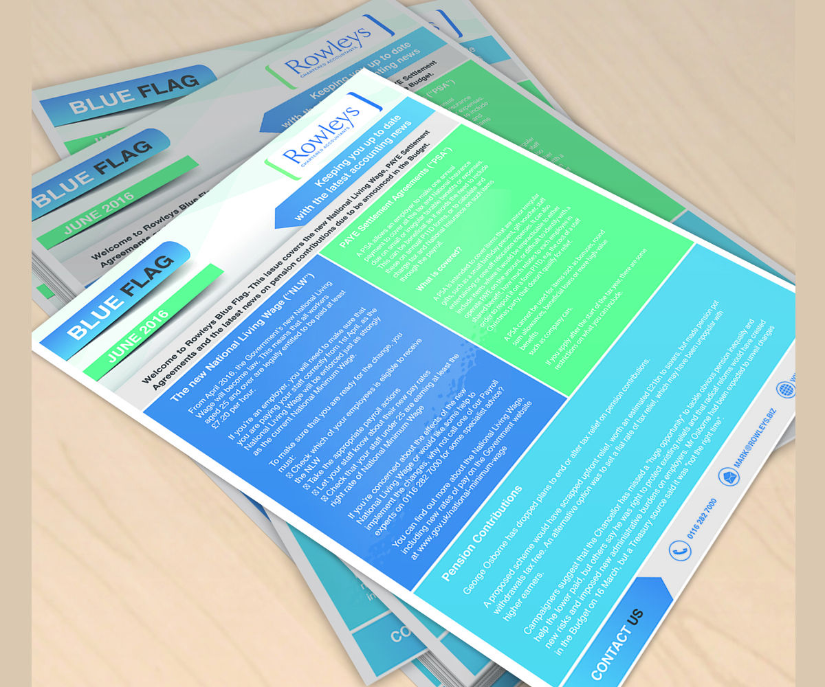 Design de Flyer par Taufiq A. pour The Rowleys Partnership Limited | Design #11255849