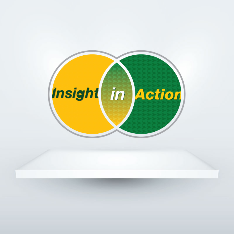 Logo Design by Anooshaa Kachhia for Insight in Action | Design #11298942