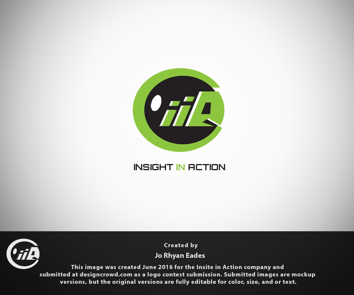 Logo Design by J.R.E for Insight in Action | Design #11222483