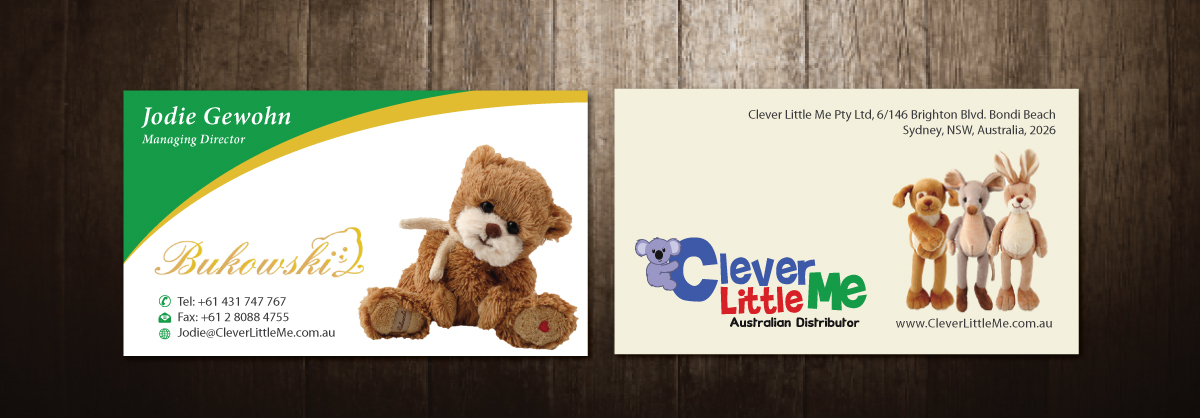 Business Card Design by meet007 for this project | Design #2299332