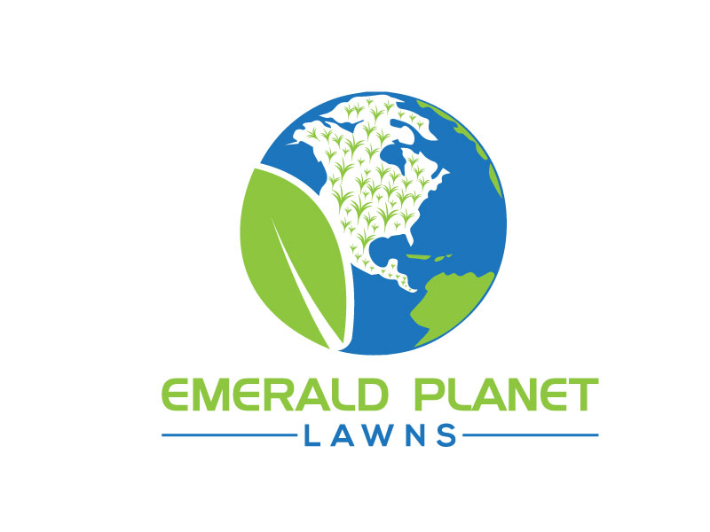 Diseño de Logo por Mehedi Hasan ™ para Emerald Planet Lawn LLC | Diseño #11216767