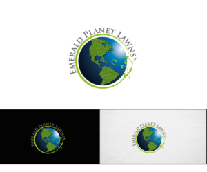 Logo-Design von e-graphics für Emerald Planet Lawn LLC | Design: #11220140