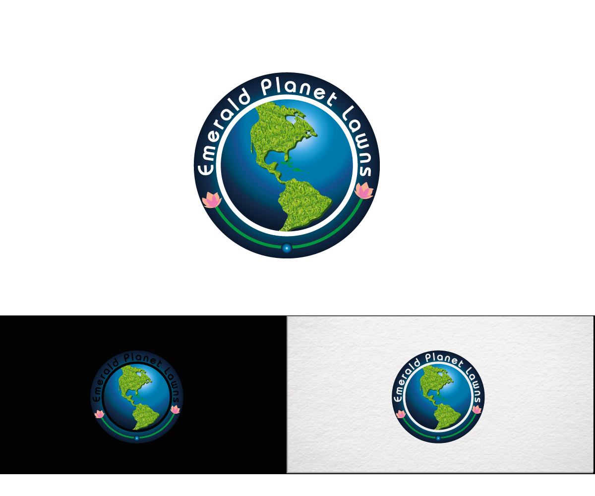 Logo Design by e-graphics for Emerald Planet Lawn LLC | Design #11220141