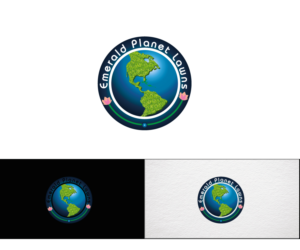 Logo-Design von e-graphics für Emerald Planet Lawn LLC | Design: #11220141
