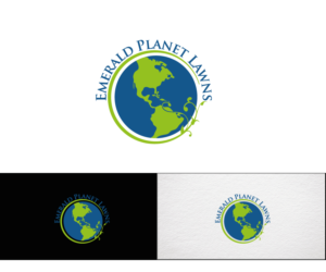 Logo-Design von e-graphics für Emerald Planet Lawn LLC | Design: #11230274