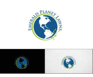 Logo-Design von e-graphics für Emerald Planet Lawn LLC | Design: #11230275