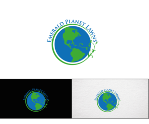 Logo-Design von e-graphics für Emerald Planet Lawn LLC | Design: #11230276