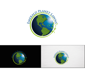 Logo-Design von e-graphics für Emerald Planet Lawn LLC | Design: #11232587