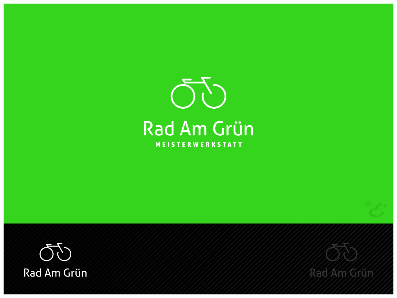 Logo-Design von HYPdesign für rad am grün | Design #11232268