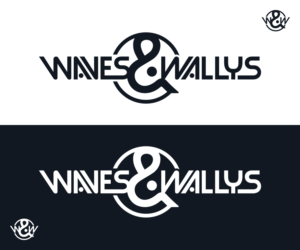 Diseño de Logo por nreimer para Waves and Wallys | Diseño: #11222685