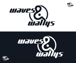 Diseño de Logo por nreimer para Waves and Wallys | Diseño: #11222692