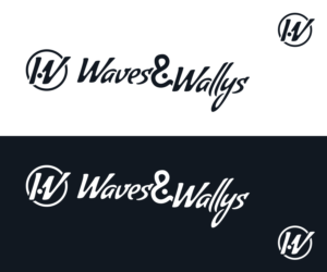 Waves and Wallys or Waves & Wallys | Diseño de Logo por nreimer