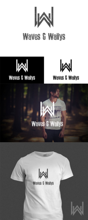 Diseño de Logo por anshtoyj para Waves and Wallys | Diseño #11233656
