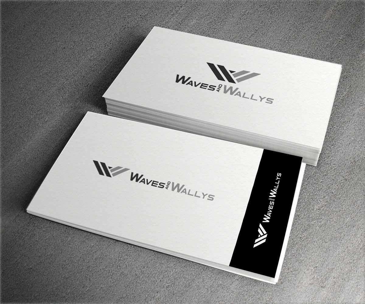 Diseño de Logo por aglaronde23 para Waves and Wallys | Diseño #11232598