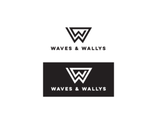 Waves and Wallys or Waves & Wallys | Diseño de Logo por Buck Tornado