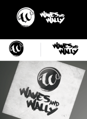 Diseño de Logo por Carlos Alba D. para Waves and Wallys | Diseño: #11214716
