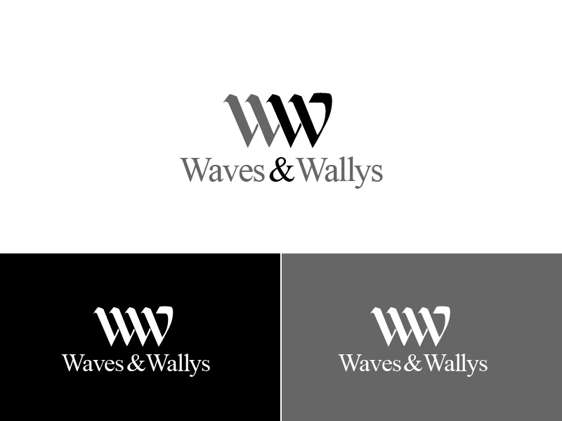 Diseño de Logo por sanylaly para Waves and Wallys | Diseño #11218738