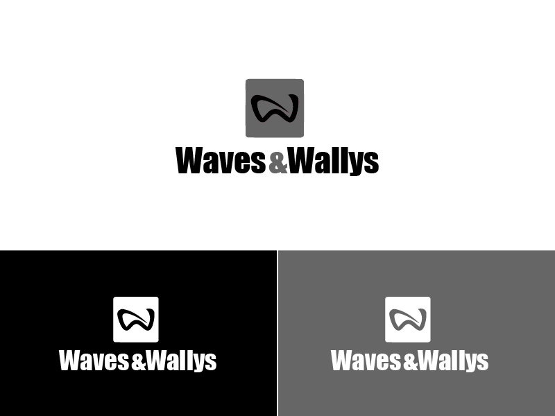 Diseño de Logo por sanylaly para Waves and Wallys | Diseño #11218739