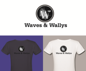 Diseño de Logo por eMARK para Waves and Wallys | Diseño: #11232354