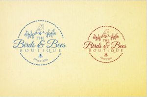 The Birds and The Bees Boutique | Logo Design by sloggi