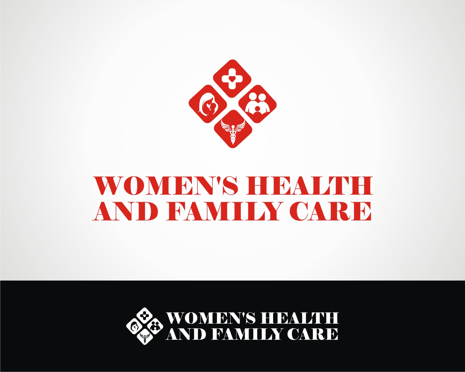 Logo Design by 4AD for Women's Health and Family Care | Design #11231700
