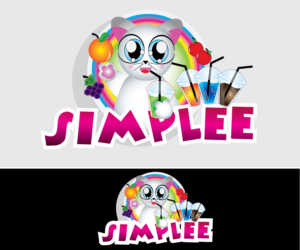 Logo text - Simplee, with Cup or drinks design | Logo Design by Anekaa