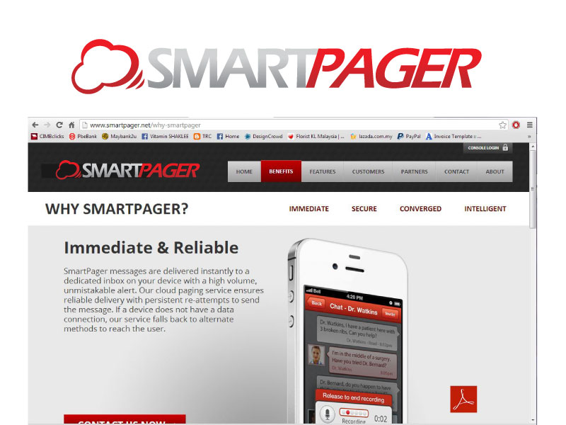 Logo-Design von QissDesign Solution für SmartPager Systems Inc. | Design #2300586
