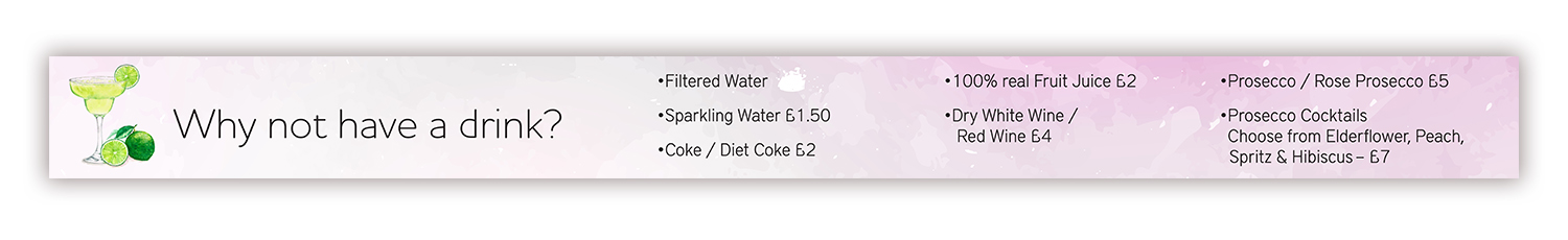 Menu Design by nal for Tsultrim uk ltd | Design #11238569