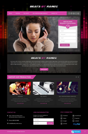 Web Design by pb for this project | Design: #11233034