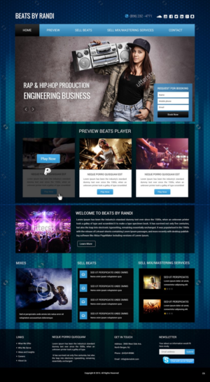 Web Design by pb for this project | Design: #11233038