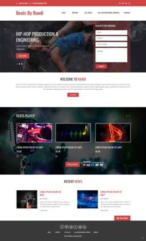 Web Design by pb for this project | Design: #11233922