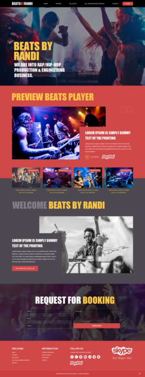 Web Design by pb for this project | Design: #11242278