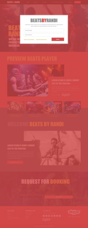 Web Design by pb for this project | Design: #11242279