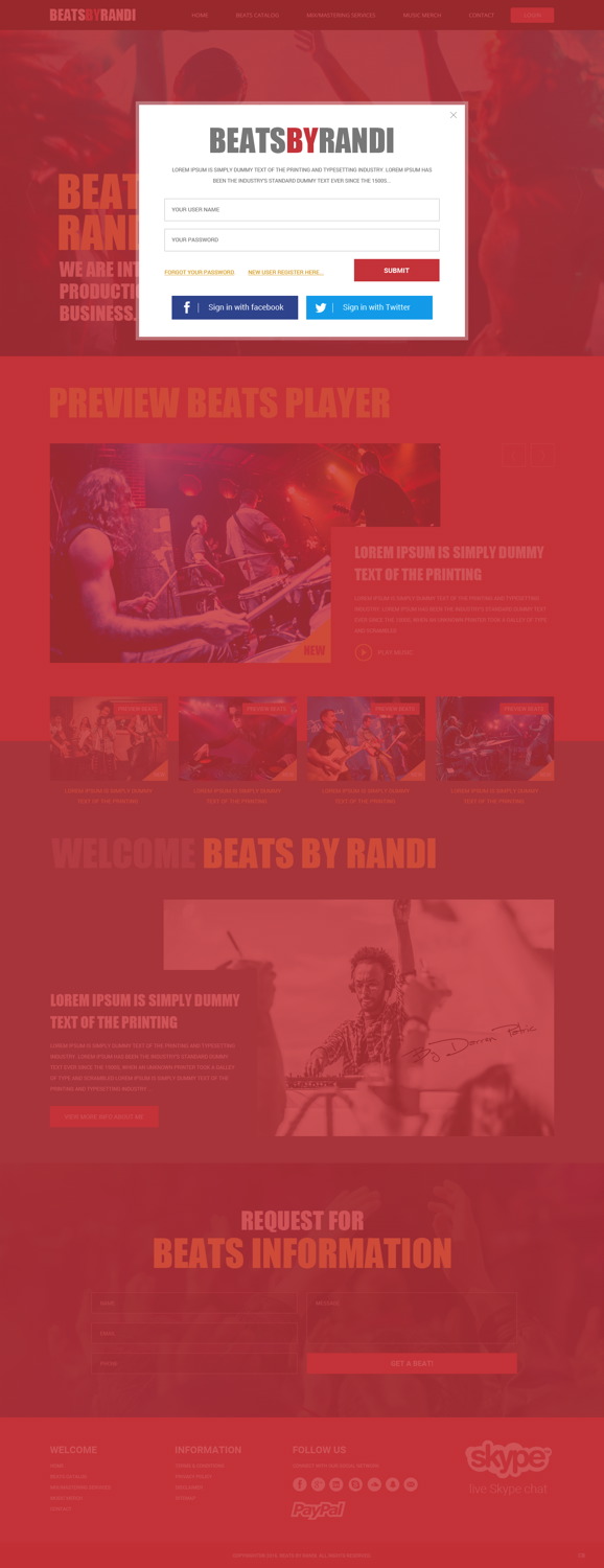 Web Design by pb for this project | Design #11250956