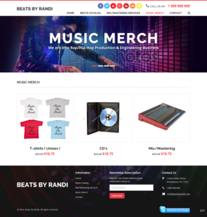 Web Design by pb for this project | Design: #11269214