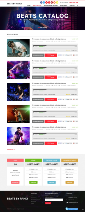 Web Design by pb for this project | Design: #11285327