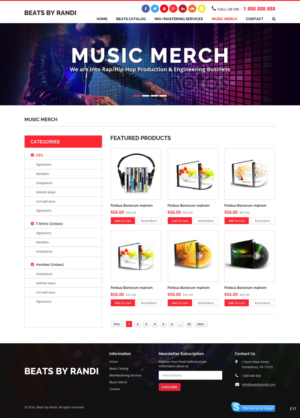 Web Design by pb for this project | Design: #11285329