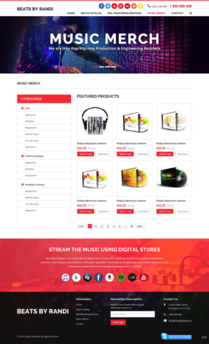 Web Design by pb for this project | Design: #11301246